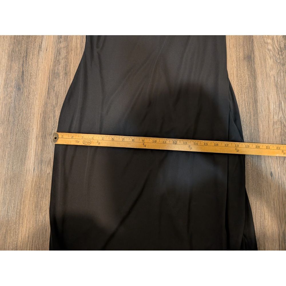 Polo Ralph Lauren Black Label Women's Beaded Jersey Cocktail Dress 12 Black - Picture 6 of 8